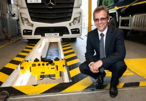 Mercedes Benz Lorry Inspection Pit