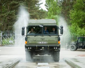 MOD Vehicle Wash at Aldershot