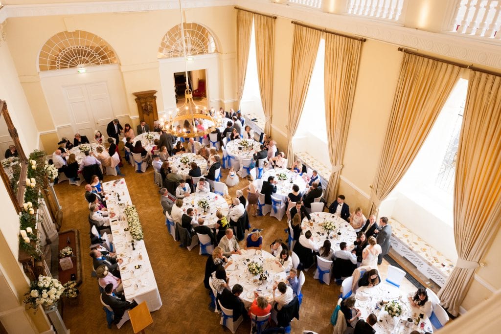 Wedding Breakfast at Farnham Castle