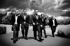 Groomsmen at Wentworth Golf Club, Virginia Water