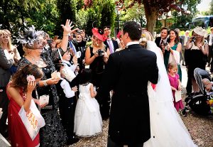 Confetti at St Annes Church