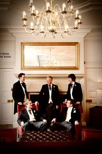 Groom and Groomsmen, civil ceremony, warbrook house wedding