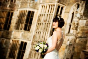 Bride in the Ruins of Cowdray Park