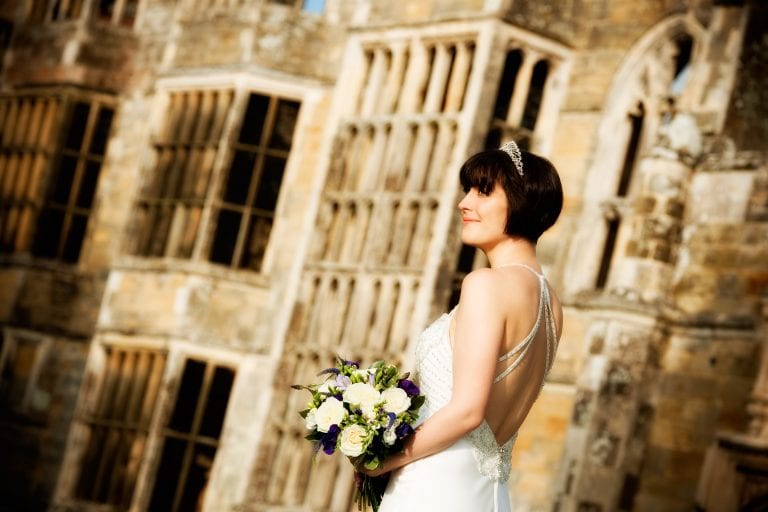 Bride in the Ruins of Cowdray Park